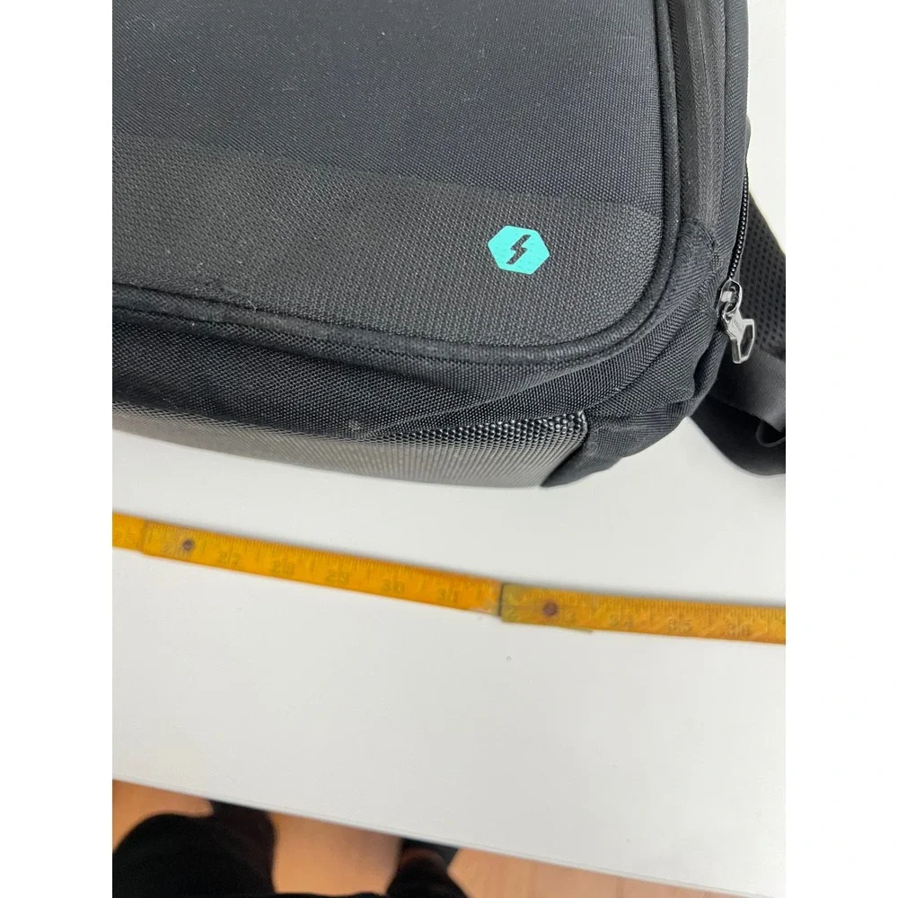 Solgaard Lifepack Laptop Backpack Black USB Charging Port Travel Bag